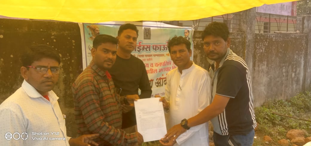 भ्रष्टाचार विरोधात सुनील गेडाम यांनी पुकारला एल्गार!