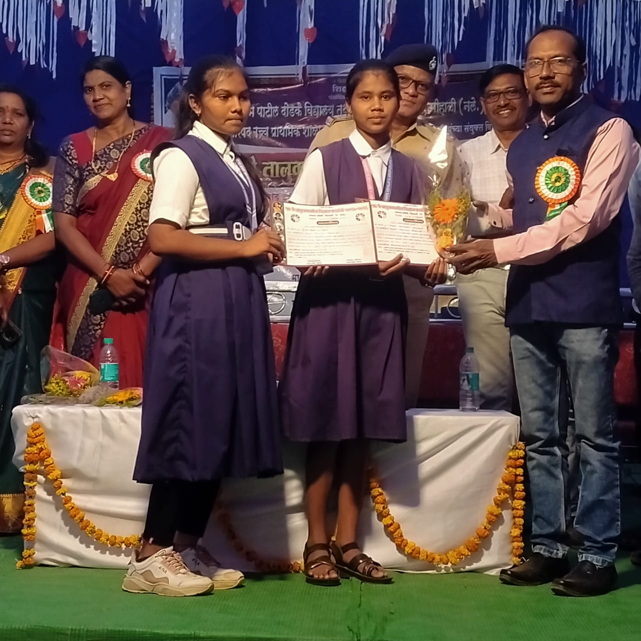 मोहाळी इथे 53 वी तालुकास्तरीय विज्ञान प्रदर्शनी मध्ये सर्वोदय कन्या विद्यालय सिंदेवाहीच्या विधार्थ्यांचे सूर्यश