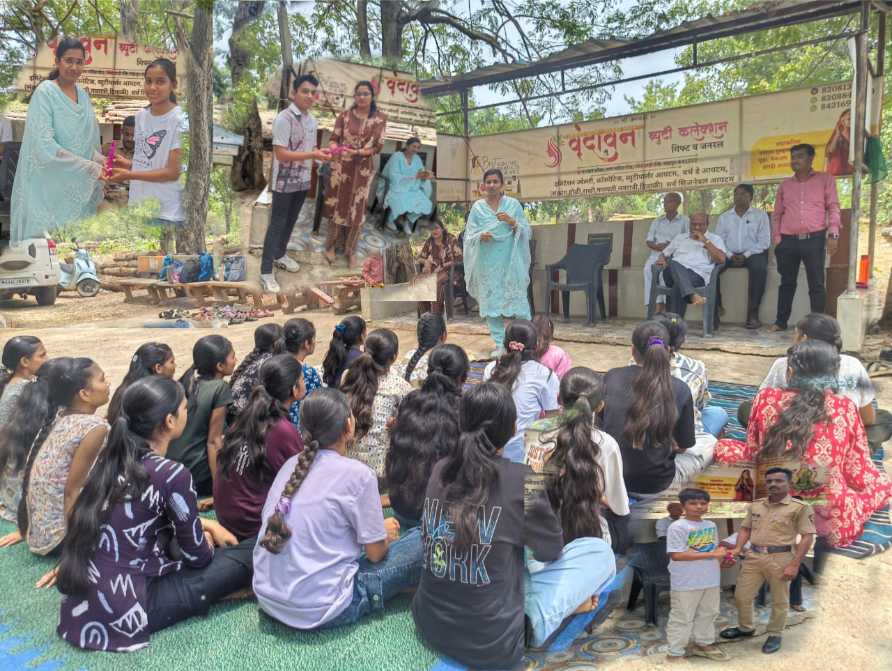 अमूल्य ट्युशन क्लासेसच्या वतीने उत्तीर्ण मुलांना बक्षीस वितरण तसेच 10 विच्या मुलांना मार्गदर्शन कार्यक्रम महालक्षमी मंदिर इथे आयोजित करण्यात आले